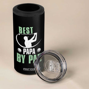 Golf Dad 4 in 1 Can Cooler Tumbler Best Papa By Par Funny Golfer Fathers Day Gifts TS10 Print Your Wear