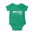 Golf Dad Baby Onesie Best Dad By Par Golfing Golfer Funny Fathers Day Gifts TS10 Irish Green Print Your Wear