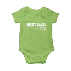 Golf Dad Baby Onesie Best Dad By Par Golfing Golfer Funny Fathers Day Gifts TS10 Lime Print Your Wear