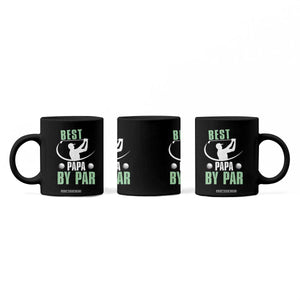 Golf Dad Coffee Mug Best Papa By Par Funny Golfer Fathers Day Gifts TS10 Print Your Wear