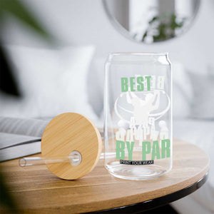 Golf Dad Glass Can Best Papa By Par Funny Golfer Fathers Day Gifts TS10 Print Your Wear