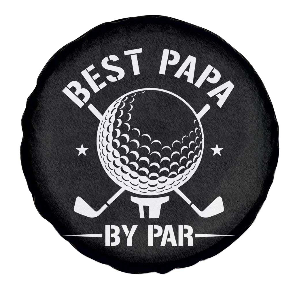 Golf Dad Spare Tire Cover Best Papa By Par Golfer Fathers Day Gifts TS10 Print Your Wear