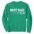 Golf Dad Sweatshirt Best Dad By Par Golfing Golfer Funny Fathers Day Gifts TS10 Irish Green Print Your Wear