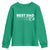 Golf Dad Youth Sweatshirt Best Dad By Par Golfing Golfer Funny Fathers Day Gifts TS10 Irish Green Print Your Wear