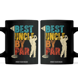 Golf Gifts for Uncle Coffee Mug Golf Fathers Day Golfer Uncle Gift TS10 Black Print Your Wear