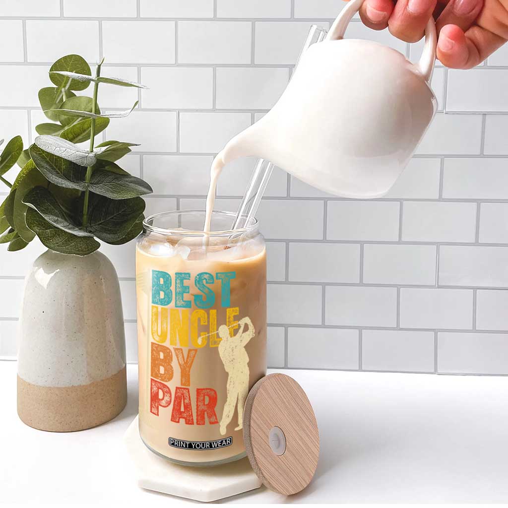 Golf Gifts for Uncle Glass Can Golf Fathers Day Golfer Uncle Gift TS10 Print Your Wear