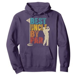 Golf Gifts for Uncle Hoodie Golf Fathers Day Golfer Uncle Gift TS10 Purple Print Your Wear