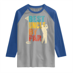 Golf Gifts for Uncle Raglan Shirt Golf Fathers Day Golfer Uncle Gift TS10 Sport Gray Royal Print Your Wear