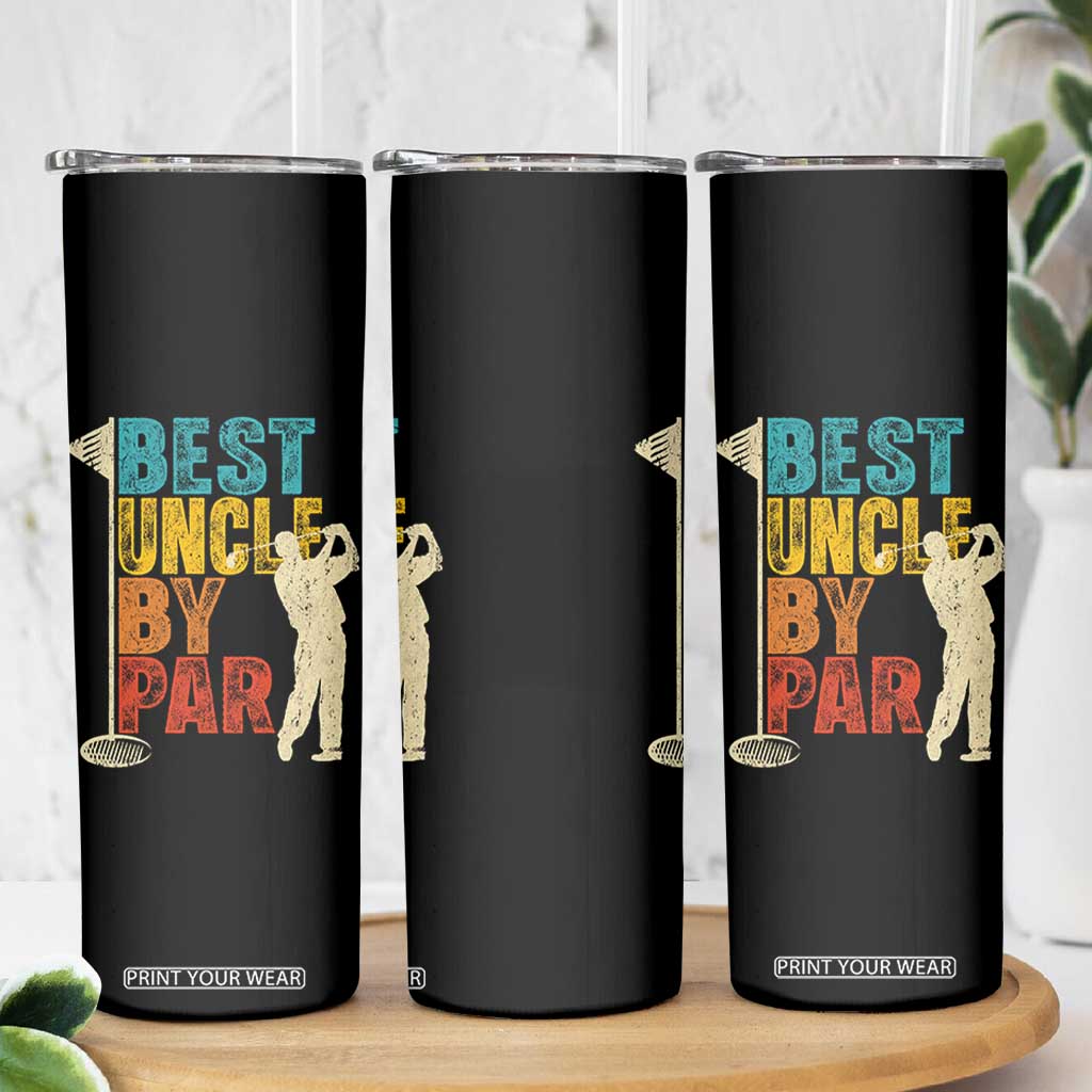 Golf Gifts for Uncle Skinny Tumbler Golf Fathers Day Golfer Uncle Gift TS10 Print Your Wear