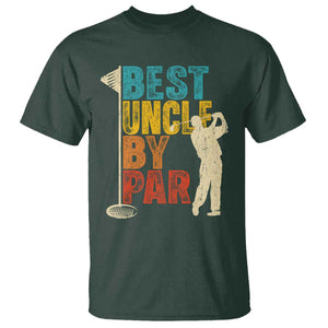 Golf Gifts for Uncle T Shirt Golf Fathers Day Golfer Uncle Gift TS10 Dark Forest Green Print Your Wear
