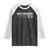 Golf Grandpa Raglan Shirt Best Grandpa By Par Golfing Golfer Funny Fathers Day Gifts TS10 Black White Print Your Wear
