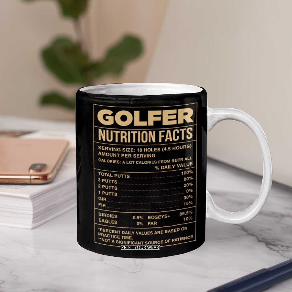 Golf Player Coffee Mug Life Is Full Of Important Choices TB09 Print Your Wear