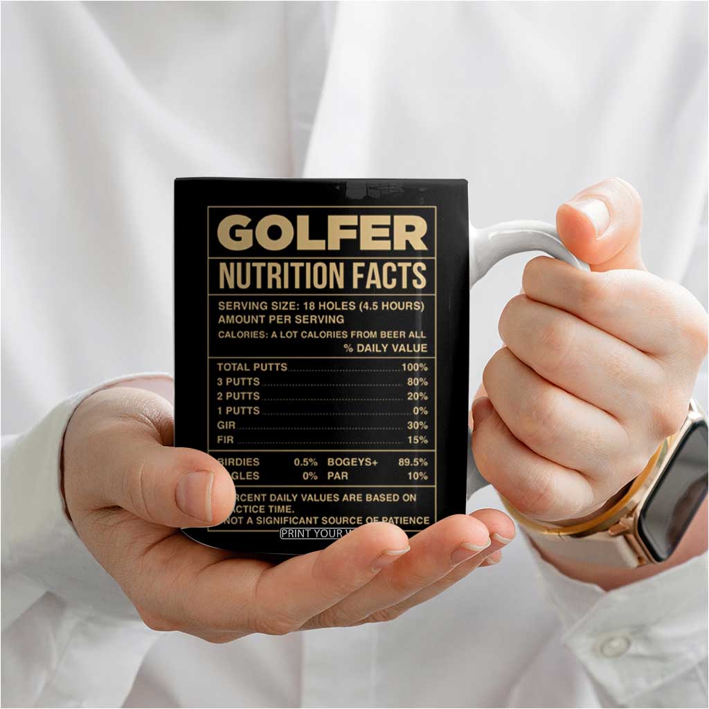 Golf Player Coffee Mug Life Is Full Of Important Choices TB09 Print Your Wear