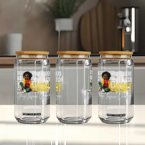 Good Leaders Don't Match Energy They Inspire Change Glass Can Black Leadership Juneteenth TS11 Print Your Wear