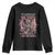 Gothic Skeleton Fairy Youth Sweatshirt She Whispered Back I Am The Storm Dark Angel TS02 Black Print Your Wear