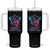 Gothic Skeleton Roses Tumbler With Handle In My Next Life I Want To Be The Karma Fairy TS02 One Size: 40 oz Black Print Your Wear