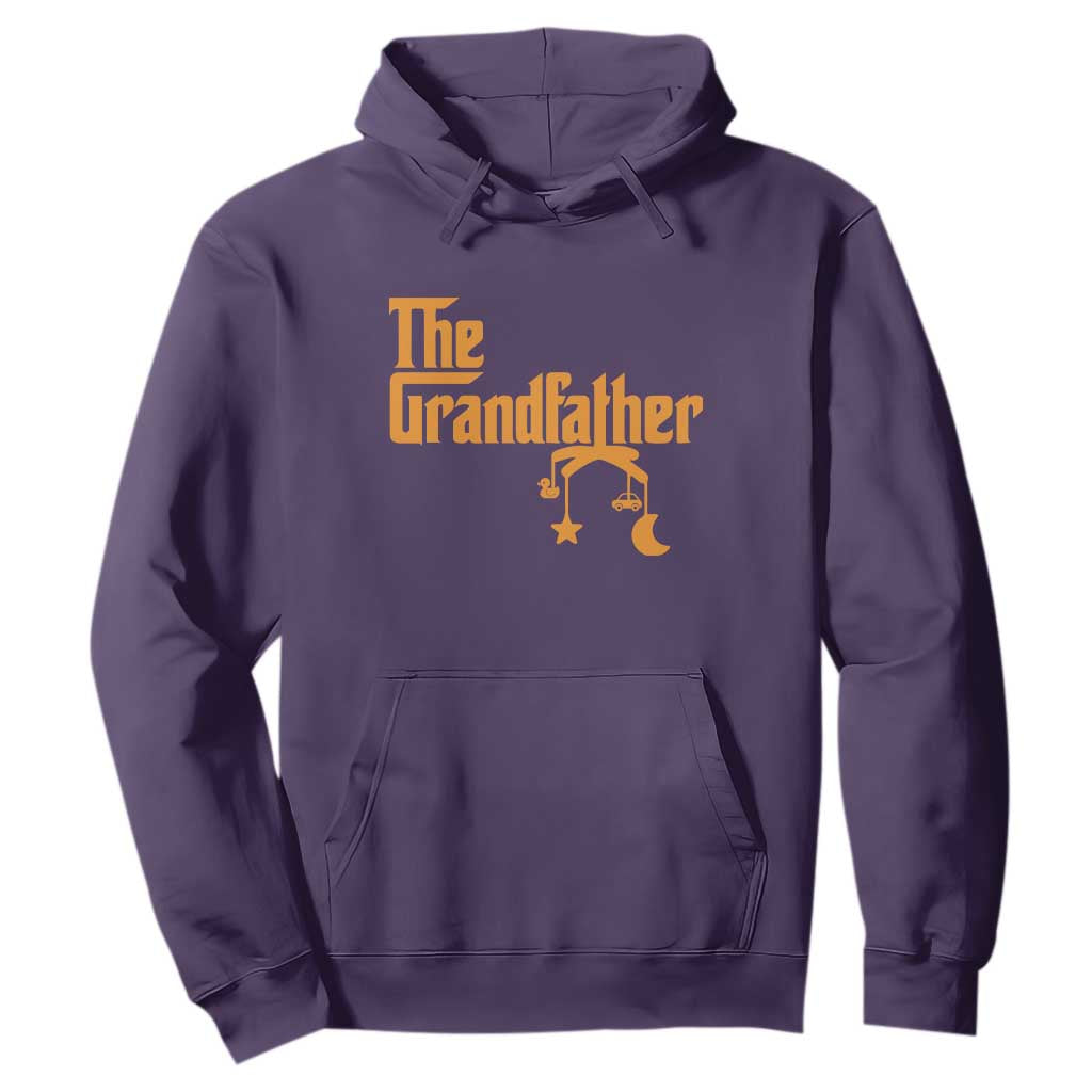 Grandfather Hoodie Funny Grandpa Fathers Day TS10 Purple Print Your Wear