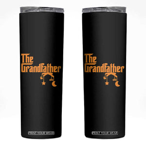 Grandfather Skinny Tumbler Funny Grandpa Fathers Day TS10 Black Print Your Wear