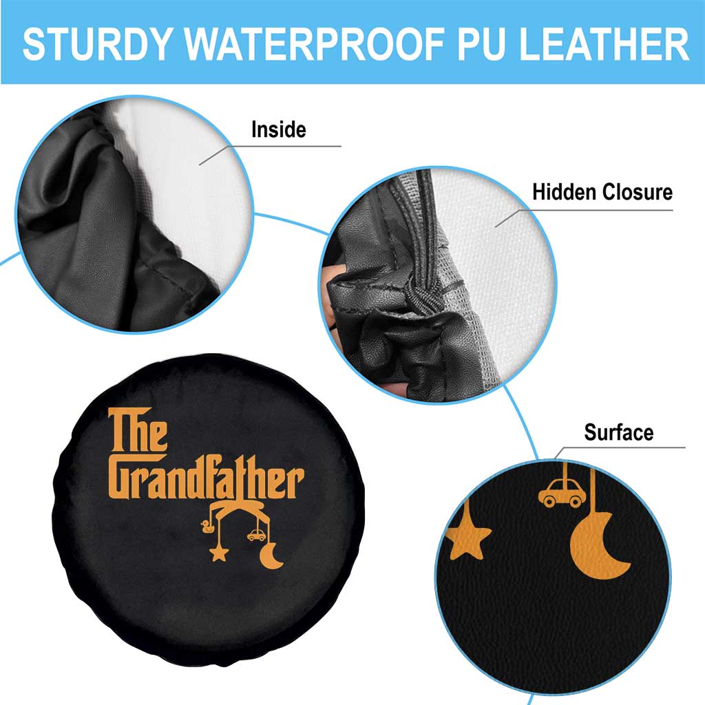 Grandfather Spare Tire Cover Funny Grandpa Fathers Day TS10 Print Your Wear