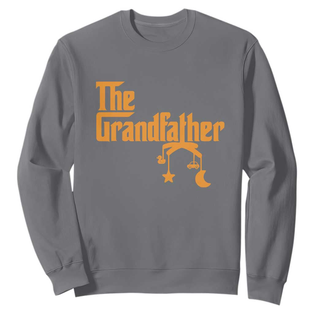 Grandfather Sweatshirt Funny Grandpa Fathers Day TS10 Charcoal Print Your Wear