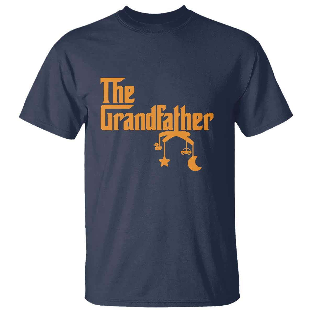 Grandfather T Shirt Funny Grandpa Fathers Day TS10 Navy Print Your Wear