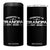 Grandpa Est 2025 4 in 1 Can Cooler Tumbler New Grandpa Father's Day Gift TS10 One Size: 16 oz Black Print Your Wear