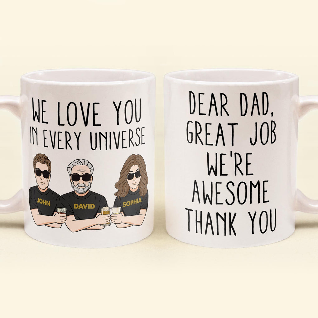 Personalized Great Job Were Awesome Thank You Mug CTM One Size 11oz size Custom - Printyourwear