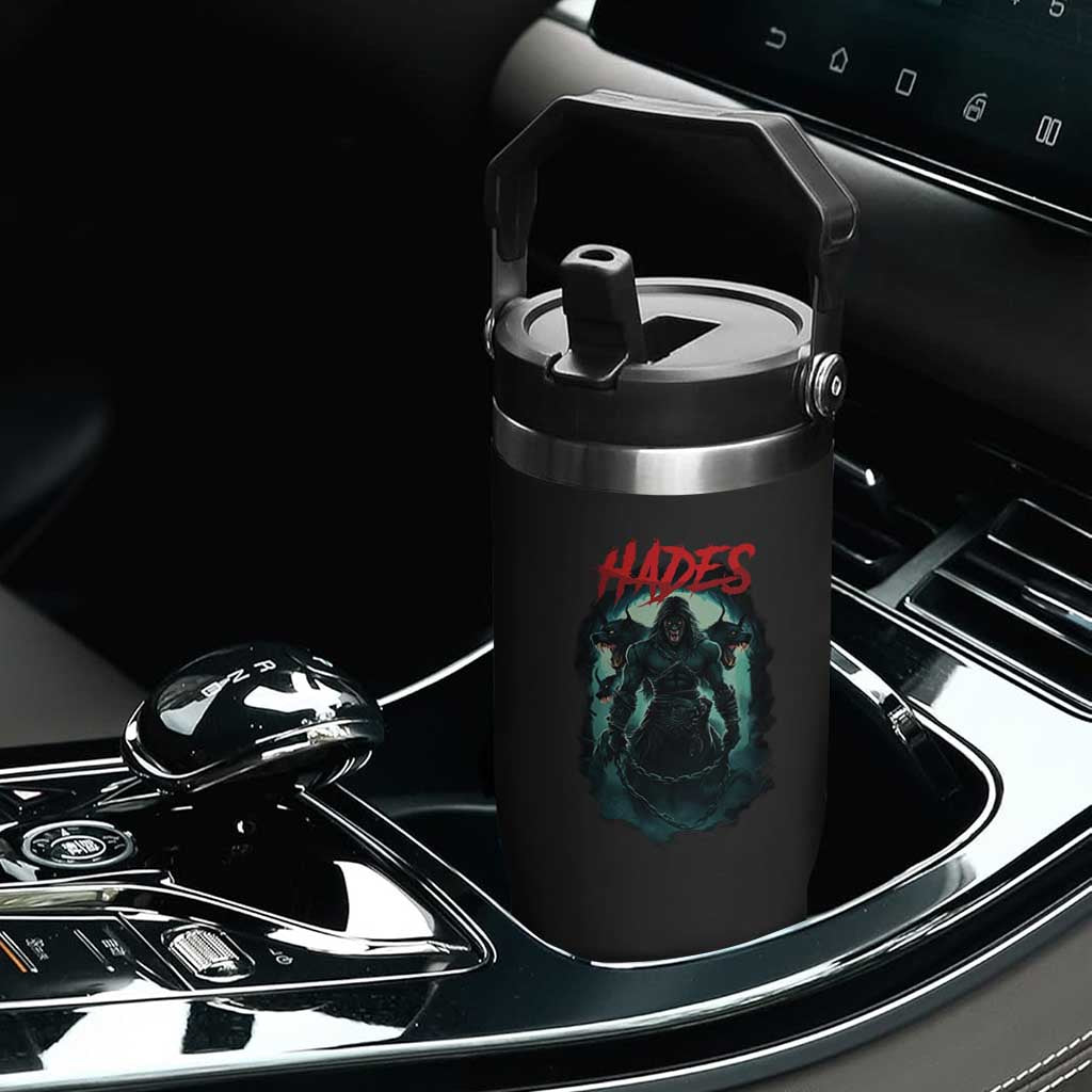 Greek Mythology Hades Flip Straw Tumbler God Of The Underworld Cerberus TS09 Print Your Wear