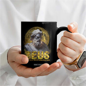 Greek Mythology Zeus Coffee Mug God Of The Sky King Of All Gods TS09 Print Your Wear