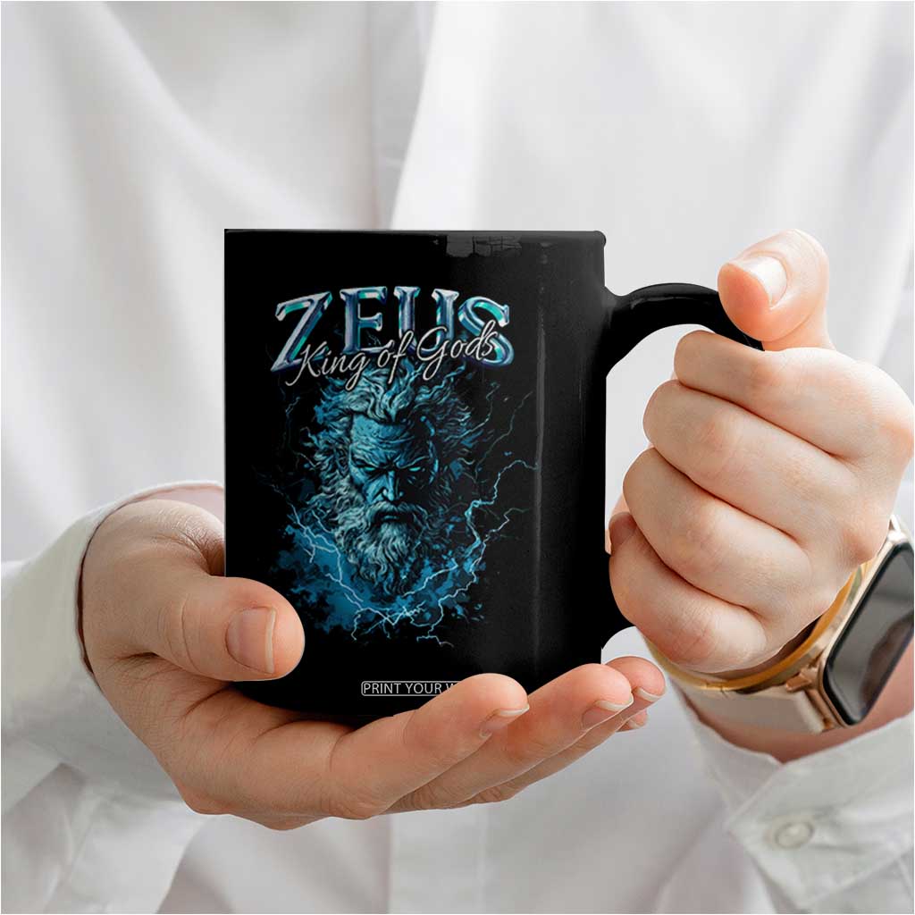 Greek Mythology Zeus Coffee Mug King Of Gods TS09 Print Your Wear