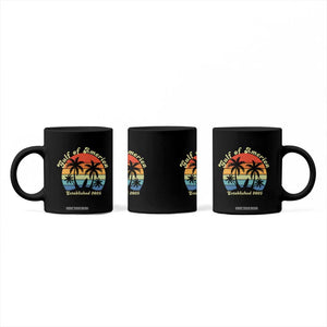 Gulf Of USA Coffee Mug Island Palm Summer Beach Vibes Established 2025 TS10 Print Your Wear