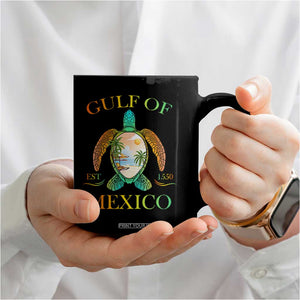 Gulf Of USA Est 2025 Coffee Mug Funny Turtle Beach Vibe TS02 Print Your Wear