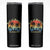 Gulf Of USA Skinny Tumbler Island Palm Summer Beach Vibes Established 2025 TS10 Black Print Your Wear