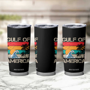 Gulf Of USA Tumbler Cup Funny Beach Summer Vacation Retro Vintage TS10 Print Your Wear