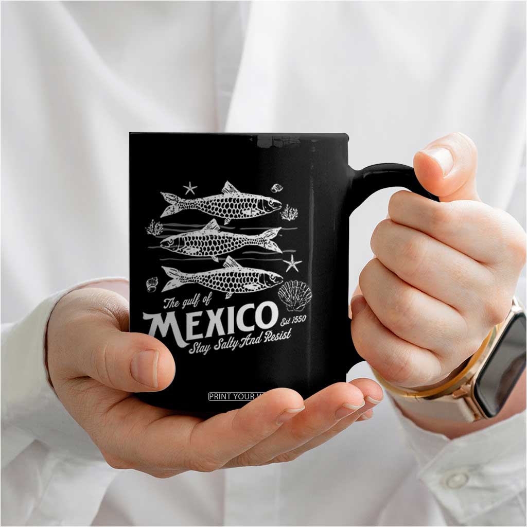 Gulf of Mexico Coffee Mug Golfo de México 1550 Texas Alabama Florida Beach TS10 Print Your Wear