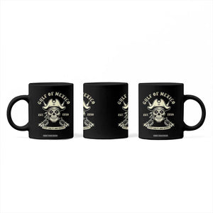 Gulf of Mexico Pirate Sugar Skull Coffee Mug Est 1550 Stay Salty And Resist TS02 Print Your Wear