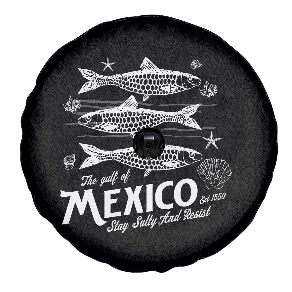 Gulf of Mexico Spare Tire Cover Golfo de México 1550 Texas Alabama Florida Beach TS10 Print Your Wear