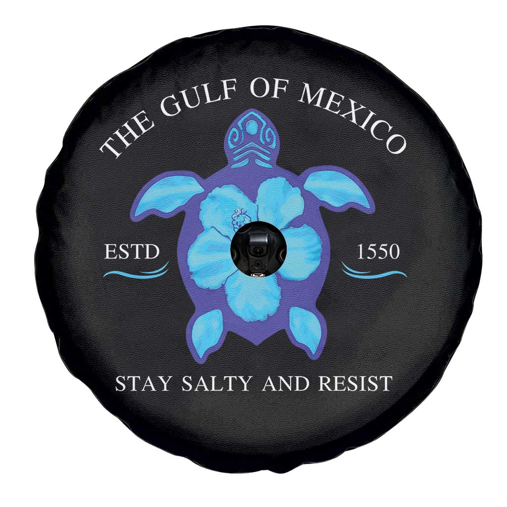 Gulf of Mexico Spare Tire Cover Texas Alabama Florida Beach Turtle Hibiscus TS10 Print Your Wear