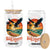 Gulf of USA 2025 Bald Eagle Glass Can Vintage Patriotic Beach Sunset 4th Of July TS02 Black Print Your Wear