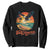 Gulf of USA 2025 Bald Eagle Sweatshirt Vintage Patriotic Beach Sunset 4th Of July TS02 Black Print Your Wear