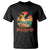 Gulf of USA 2025 Bald Eagle T Shirt Vintage Patriotic Beach Sunset 4th Of July TS02 Black Print Your Wear