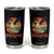 Gulf of USA 2025 Bald Eagle Tumbler Cup Vintage Patriotic Beach Sunset 4th Of July TS02 Black Print Your Wear