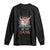 Hallowed Be Thy Gains Long Sleeve Shirt Funny Jesus Workout Motivation Bodybuilding Fitness TS02 Black Print Your Wear