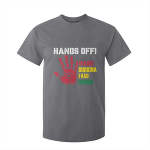 Hands Off Traoré Burkina Faso Africa T Shirt For Kid TS02 Charcoal Print Your Wear