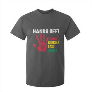 Hands Off Traoré Burkina Faso Africa T Shirt For Kid TS02 Dark Heather Print Your Wear