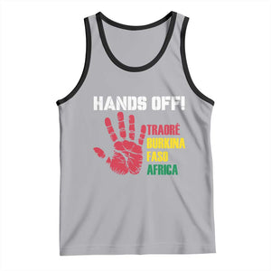 Hands Off Traoré Burkina Faso Africa Tank Top TS02 Athletic Heather Black Print Your Wear