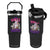Happy 420 Easter Flip Straw Tumbler Bunny Funny Weed Smoking Rabbit Cannabis 4/20 Day TS02 One Size: 30 oz Black Print Your Wear