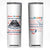Happy First Fathers Day Skinny Tumbler New Dad 1st Time Daddy Announcement TB10 White Print Your Wear