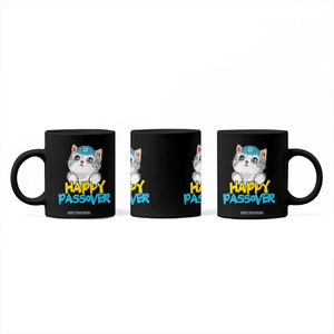 Happy Passover Cute Cat Coffee Mug Seder Jewish Pesach TS02 Print Your Wear