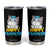 Happy Passover Cute Cat Tumbler Cup Seder Jewish Pesach TS02 Black Print Your Wear